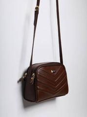 Bolsa Bag Pequena Transversal Cacau BSI-5843 - CA