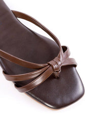 Rasteira com Tiras Finas - Cacau SDI-12170 - CA