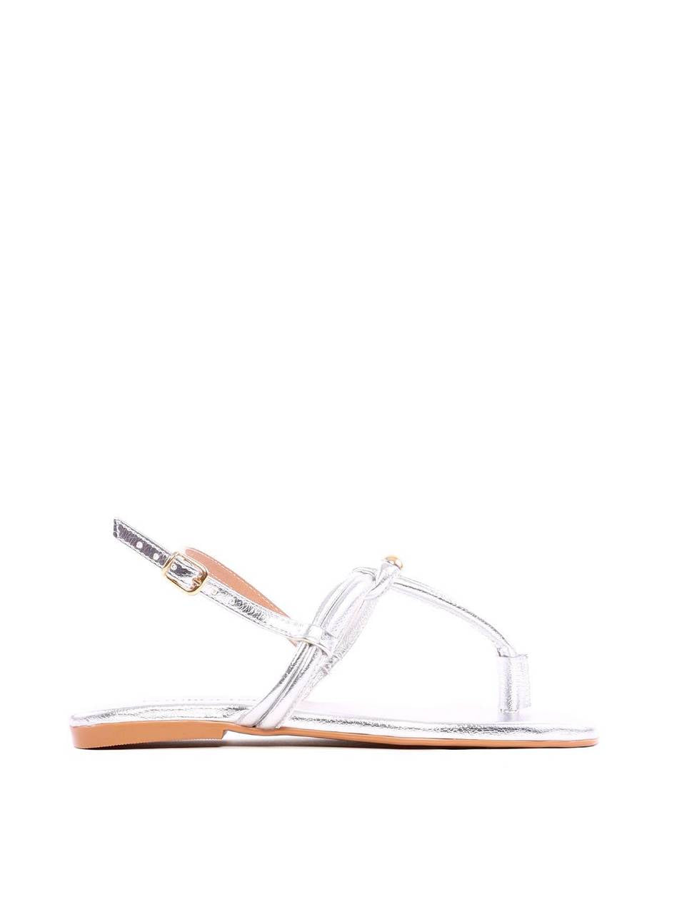 Rasteira de Dedo com Esfera - Prata SDI-11964 - PT