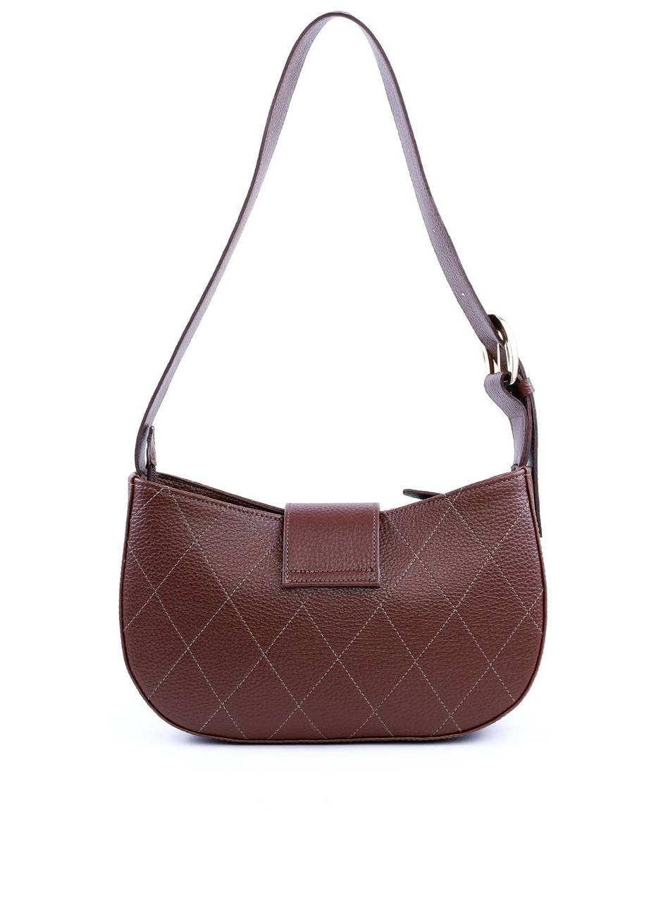Bolsa Baguette Transversal com Detalhes em Costura - Cacau BSI-6054 - CA