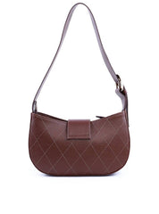 Bolsa Baguette Transversal com Detalhes em Costura - Cacau BSI-6054 - CA