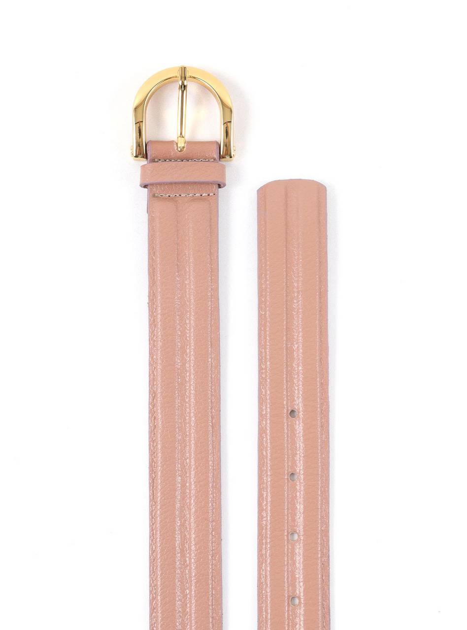 Cinto Feminino com Fivela Arredondada - Nude CTI-1016 - NU