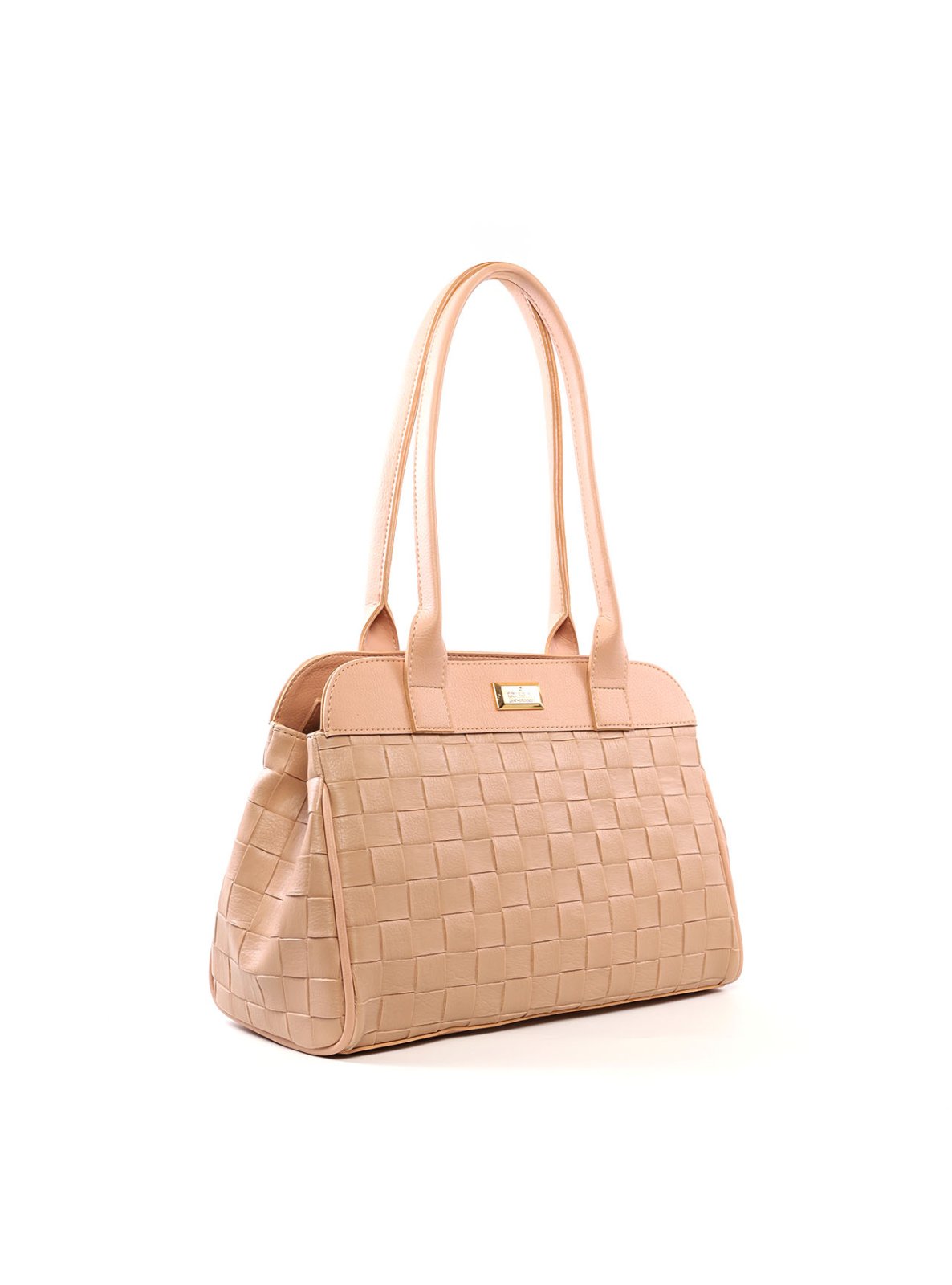 Bolsa Tote de Mão com Detalhe em Recortes BSI-6510 - NU