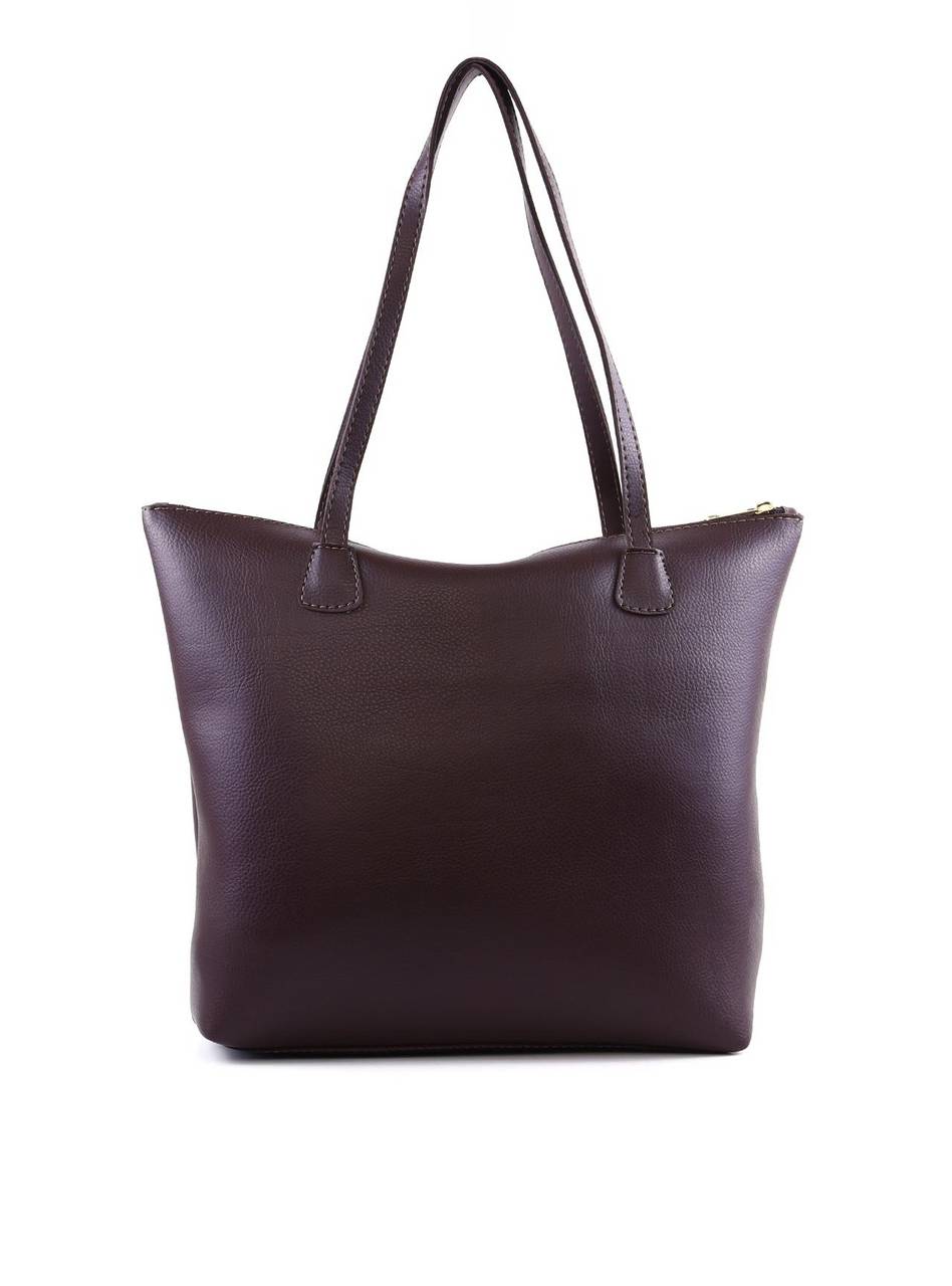 Bolsa Shopper Tiracolo com Frizo - Cacau BSI-6373 - CA