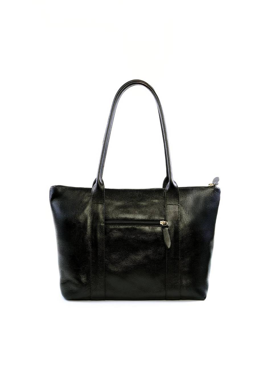 Bolsa Tote com Big Charm e Mini Bolsa - Preta BSI-6049 - PR