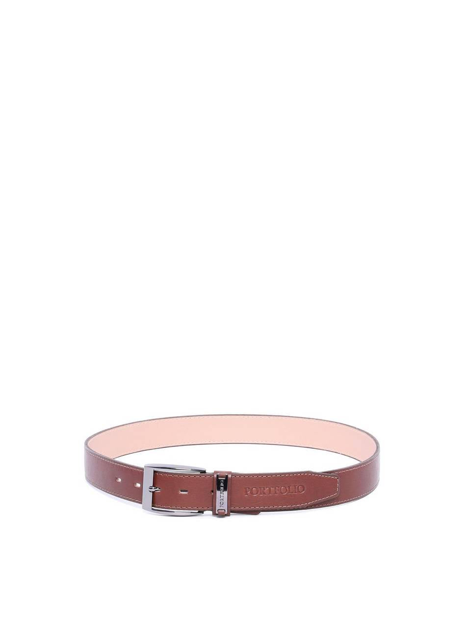 Cinto Feminino Largo de Couro com Fivela e Passador Orgânico - Cacau CTI-992 - CA