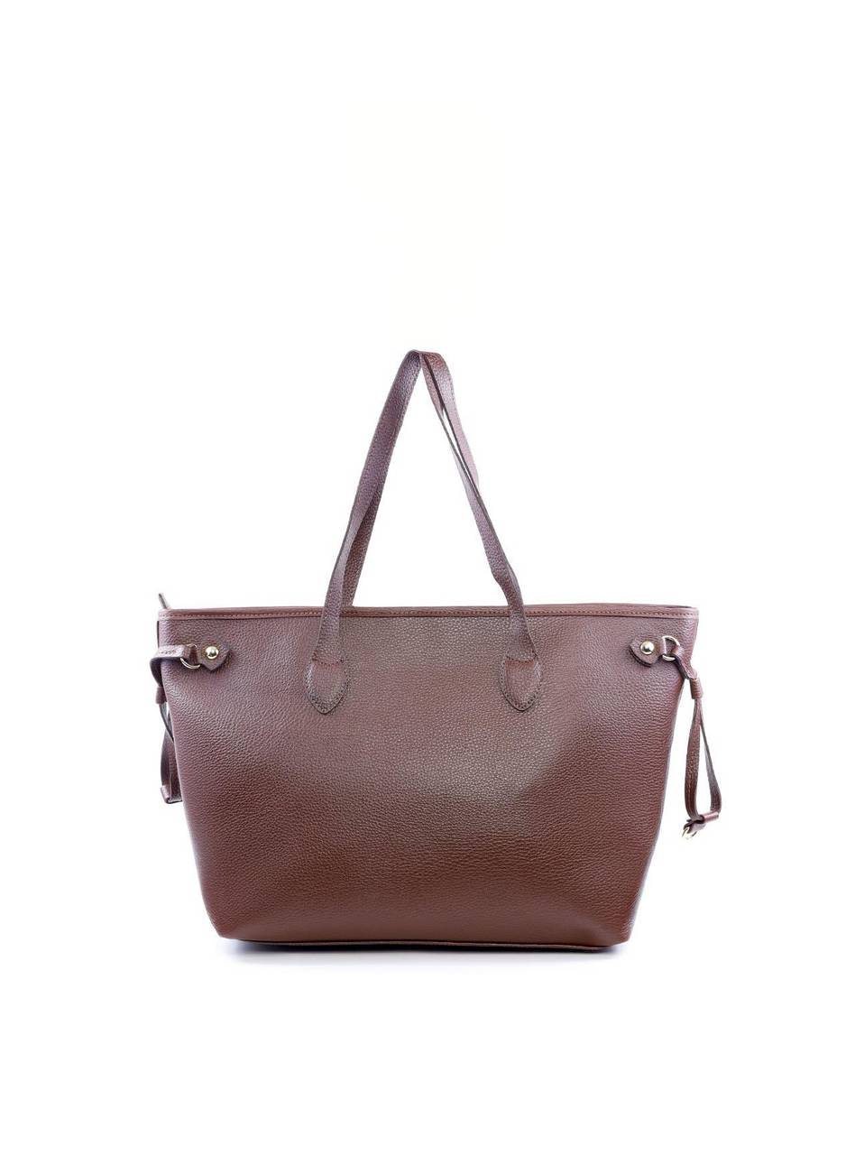 Bolsa Shopper Tiracolo com Bag Charm CF - Cacau BSI-6126 - CA