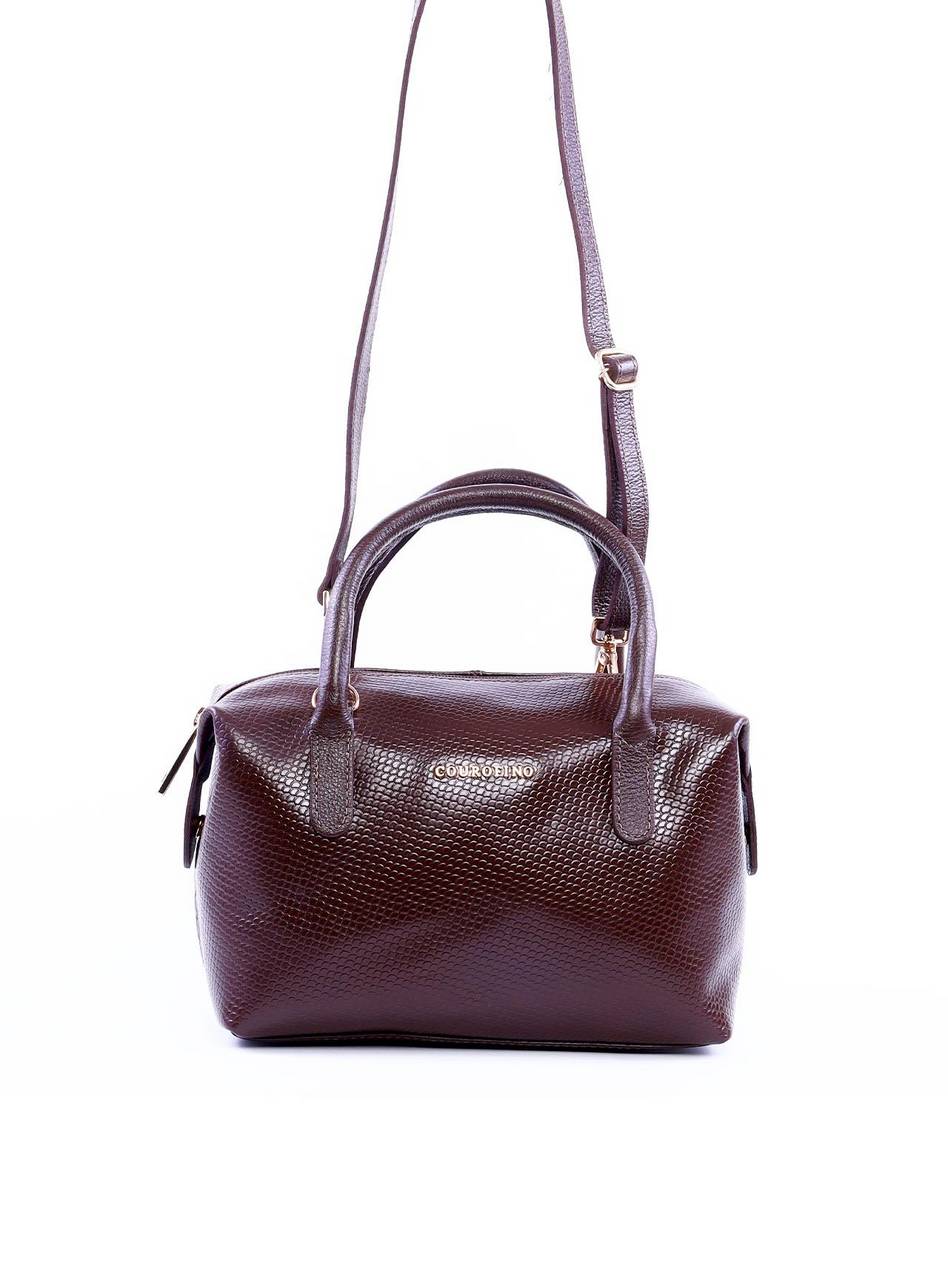 Bolsa Baú com Alça Dupla - Cacau BSI-6330 - CA