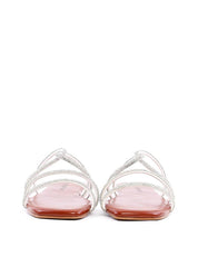 Rasteira com Tiras Cruzadas e Strass - Castor SDI-11891 - CS