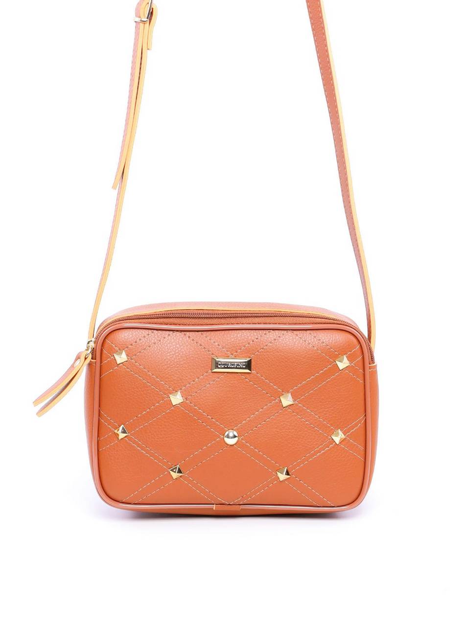 Bolsa Bag Transversal com Metalasse e Spikes Castor BSI-5997 - CS