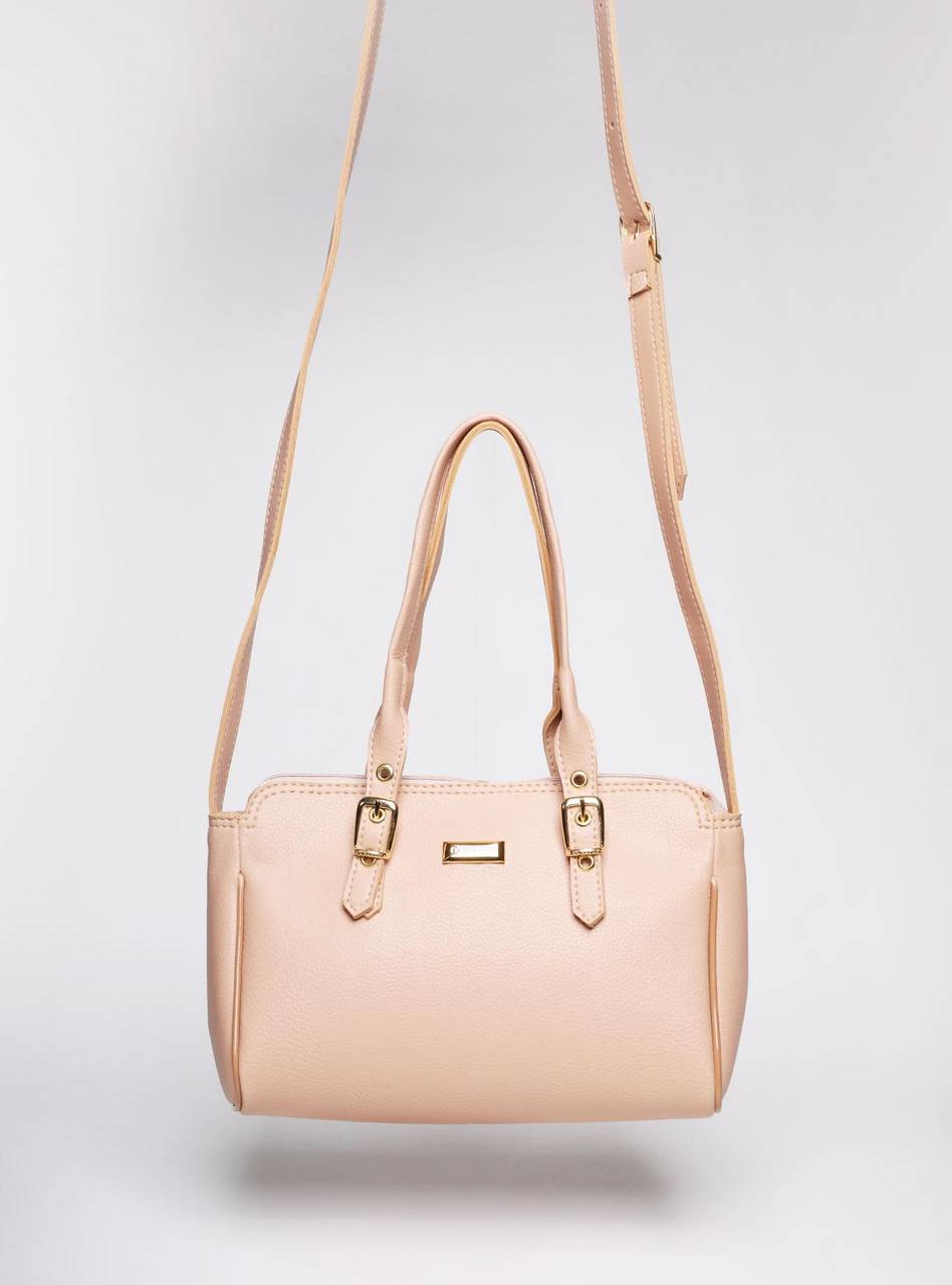 Bolsa Feminina Tiracolo Sintético Nude BSI-5807 - NU