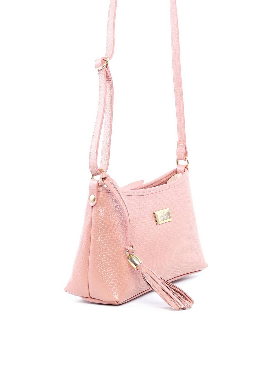 Bolsa Tote em Tressê com Barbicacho - Nude BSI-6204 - NU