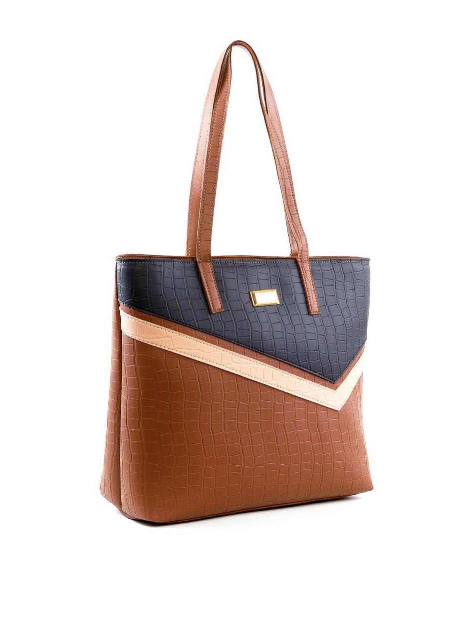 Bolsa Shopper com Recortes Assimétricos - Castor BSI-6422 - CS