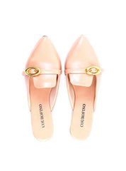 Mule de Bico Fino com Fivela - Nude SDI-11929 - NU