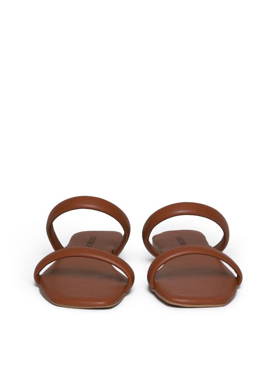 Sandália Feminina Rasteira Duas Tiras - Castor SDI-11620 - CS