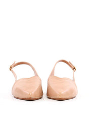Sapatilha Slingback com Costura de Coração - Nude SDI-12079 - NU