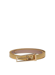 Cinto Feminino Casual com Fivela Retangular - Ouro CTI-974 - AU