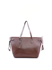 Bolsa Shopper Tiracolo com Bag Charm CF - Cacau BSI-6126 - CA