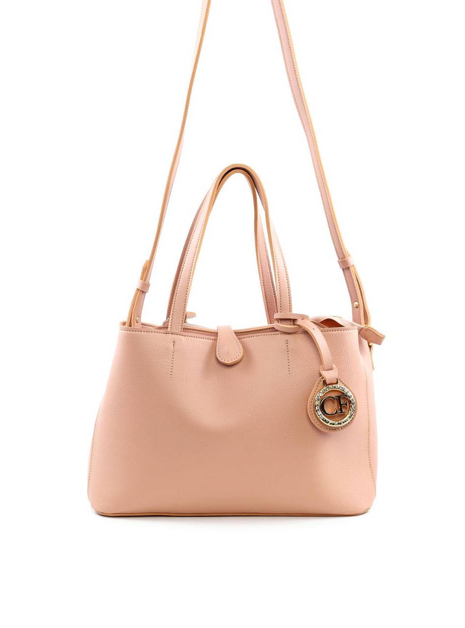 Bolsa Tote de Alça Dupla - Nude BSI-6117 - NU