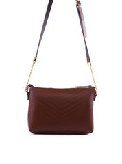 Bolsa Carteira Transversal com Costura - Cacau BSI-6318 - CA