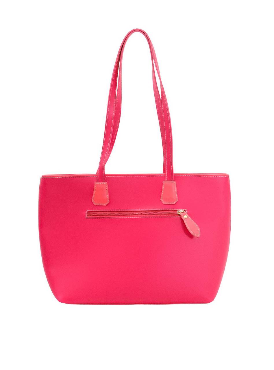 Bolsa Shopper Média Tiracolo Transversal Pink BSI-5678 - PK