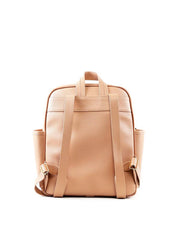 Mochila Quadrada com Bolsos Laterais - Nude BSI-465 - NU
