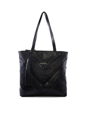 Bolsa Shopper Patchwork Barbicacho - Preta BSI-6399 - PR