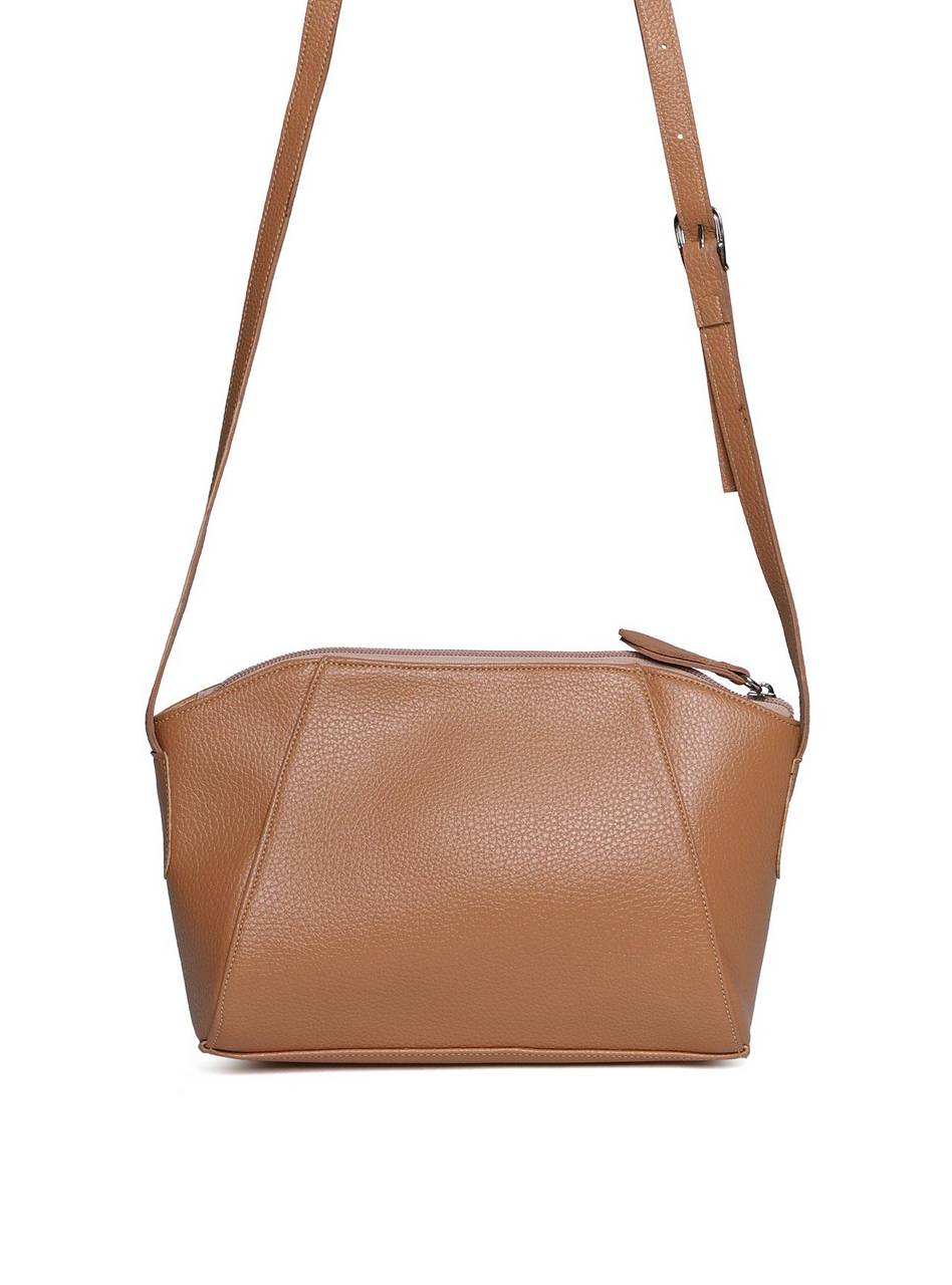 Bolsa Clutch Transversal com Detalhe - Nude BSI-5617 - NU
