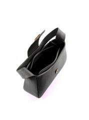 Bolsa Baguete com Lingueta Larga - Preta BSI-6175 - PR