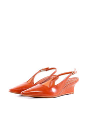 Scarpin Slingback com Salto Anabela - Castor SD-12012 - CS