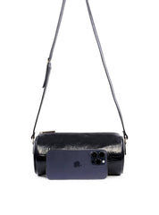 Bolsa Baguete Pequena Bowling - Preta BSI-6457 - PR