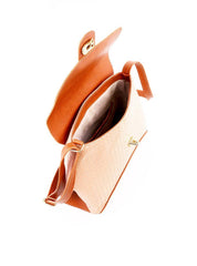 Bolsa Janaina Satchel em Tressê - Nude BSI-6295 - NU