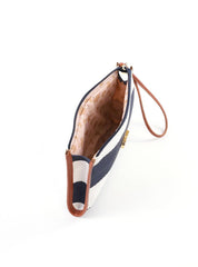 Necessaire Quadrada com Listras NSI-176 - B&A