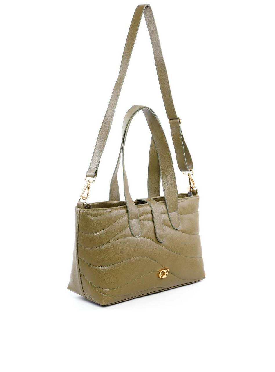 Bolsa Tote com Alça Dupla - Verde BSI-6171 - VD