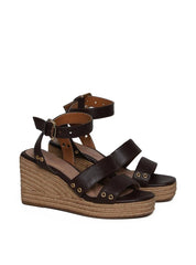 Sandália Plataforma com Cordas e Ilhóes - Cacau SDI-11671 - CA