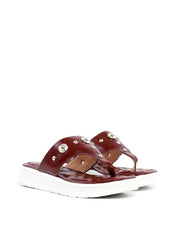 Flatform de Dedo com Tira Larga - Vinho SDI-11902 - VI