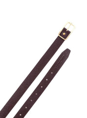 Cinto Feminino em Couro com Fivela Retangular - Cacau 1.1820000988 - CA