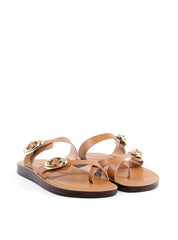 Rasteira Flatform Tiras e Fivelas - Castor SD - 12127 - CS