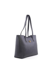 Bolsa Tote com Borda Ondulada - Preta BSI-6158 - PR