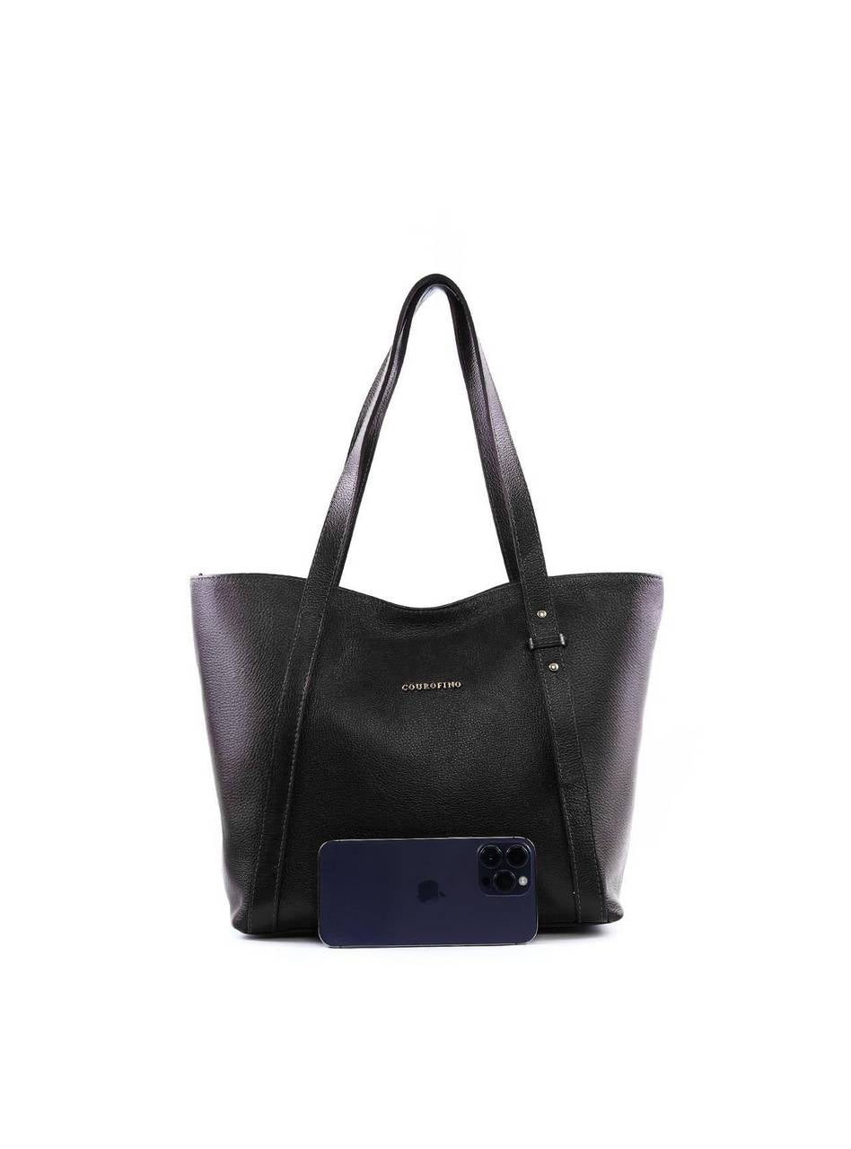 Bolsa Shopper Detalhe na Alça - Preta BSI-6394 - PR