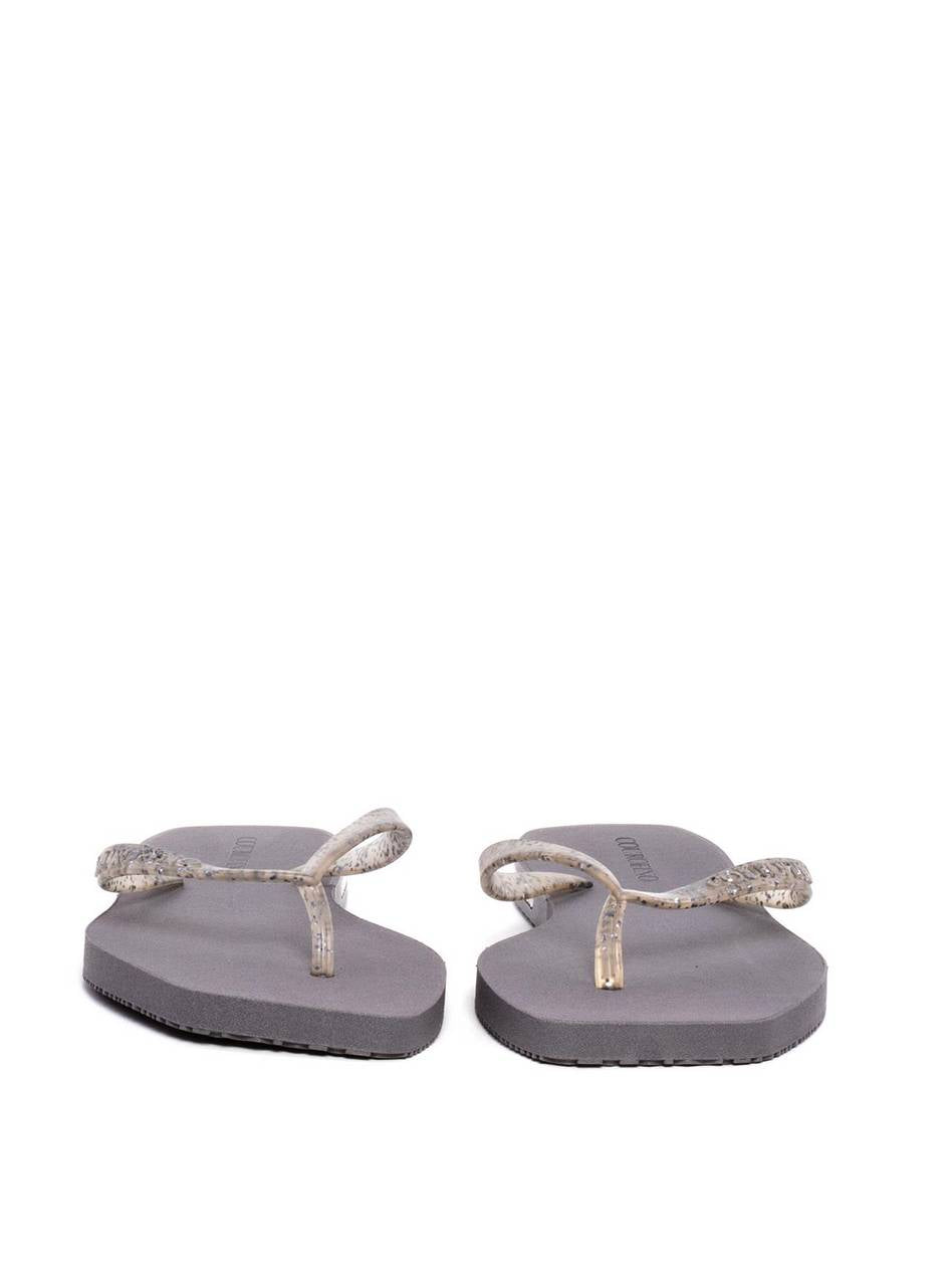 Chinela Bico Quadrado - Cinza SD-11289 - CZ