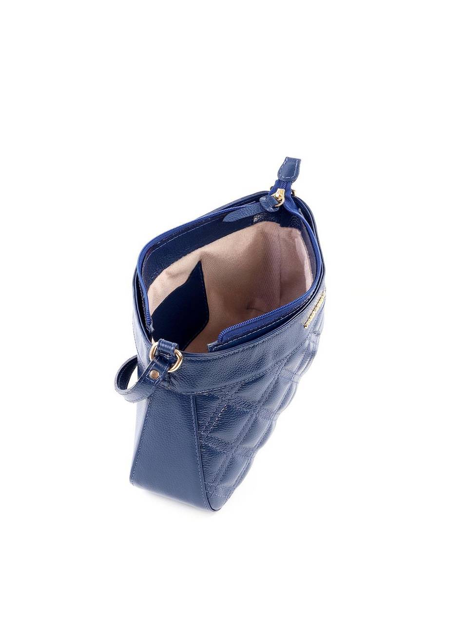 Bolsa Tote com Detalhe de Matelassê Frontal - Azul BSI-6182 - AZ