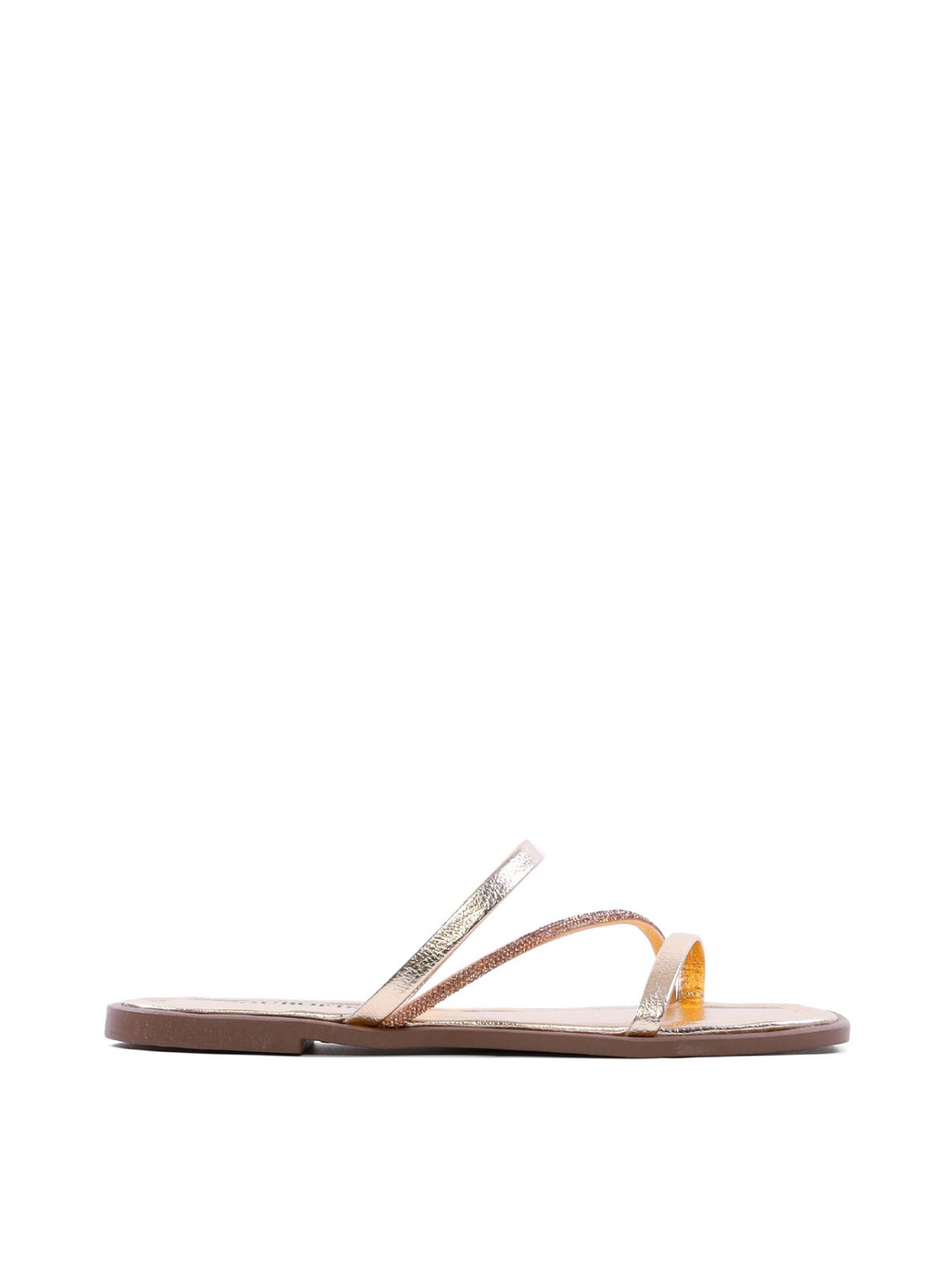 Rasteira Tiras Finas com Strass SDI-12255 - AU