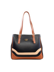 Bolsa Tote Tiracolo Alça Regulável - Preta BSI-5746 - PR