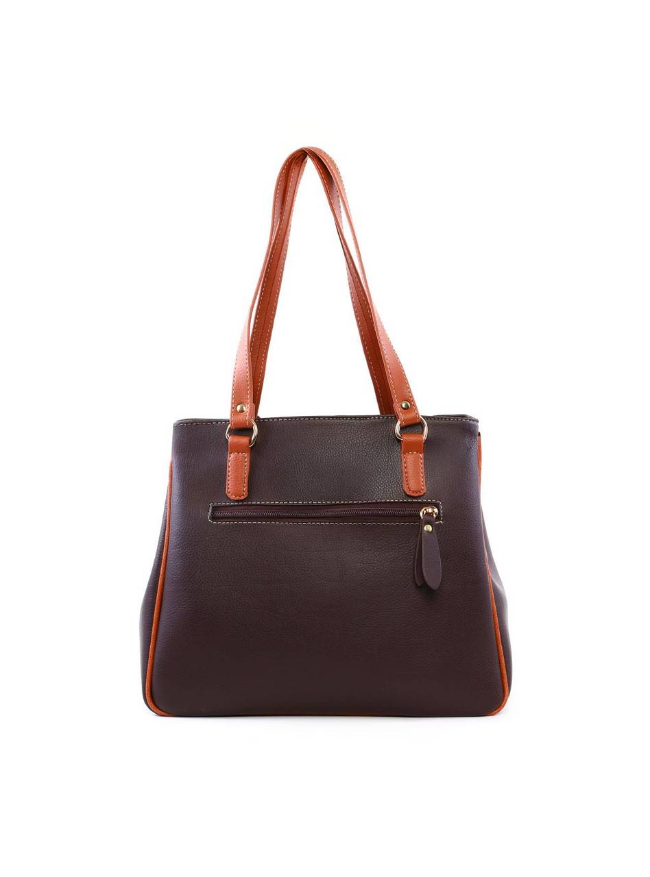 Bolsa Tote Tiracolo Alça Regulável - Cacau BSI-5746 - CA