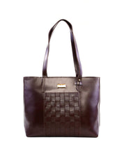 Bolsa Shopper com Bolso Frontal - Cacau BSI-6264 - CA