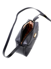 Bolsa Bag Pequena com Retalhos - Preta BSI-6409 - PR