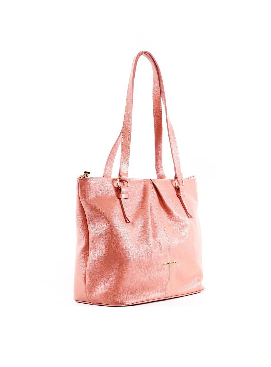 Bolsa Shopper com Detalhe Drapeado - Nude BSI-6349 - NU