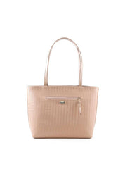 Bolsa Shopper com Tressê e Fivela - Nude BSI-6421 - NU
