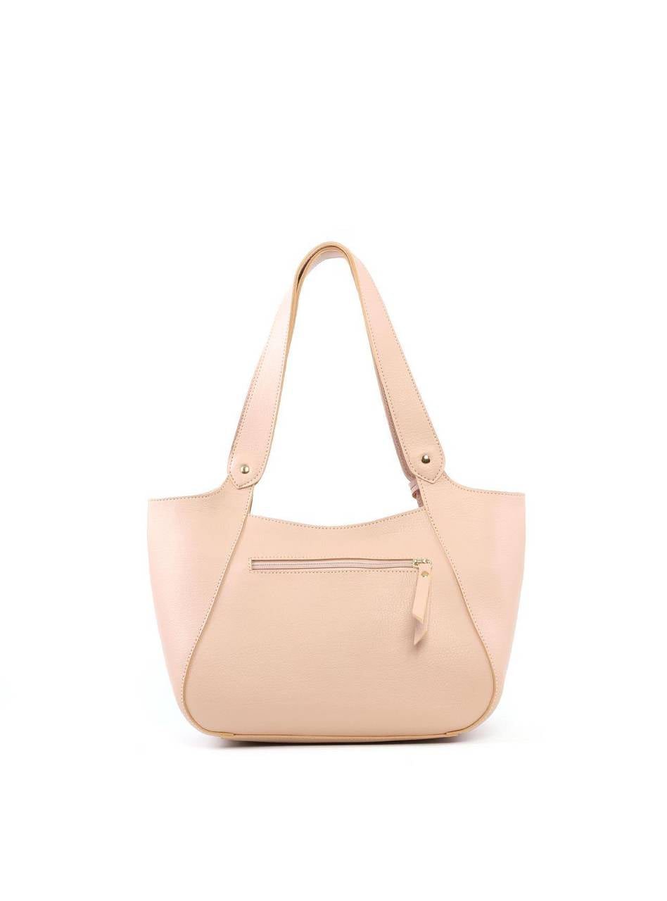 Bolsa Shopper Média com Charm - Nude BSI-6461 - NU